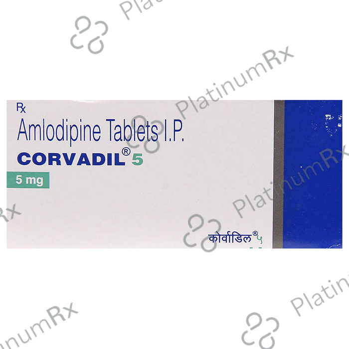 Corvadil 5mg Tablet 10s