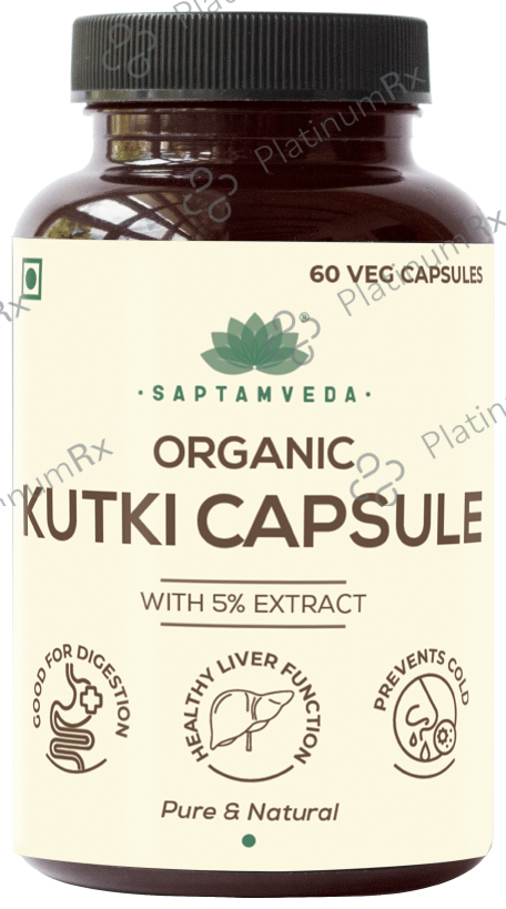 Saptamveda Organic Kutki Veg Capsule