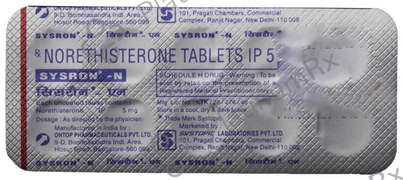 Sysron N 5mg Tablet 10s