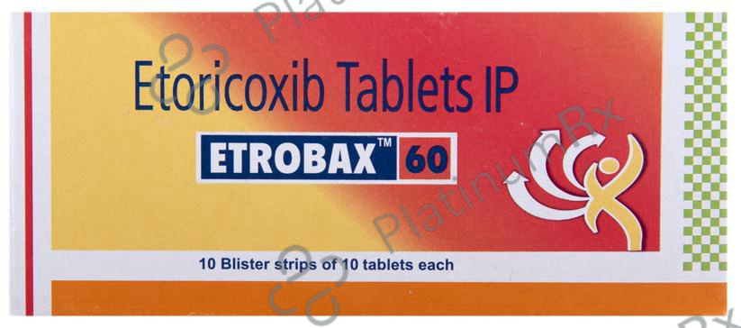 Etrobax 60mg Tablet 10s