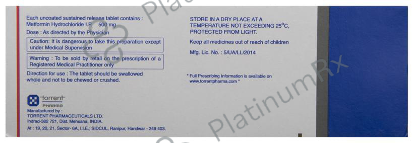 Dibeta 500mg SR Tablet 10s