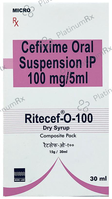 Ritecef-O 100 Dry Syrup