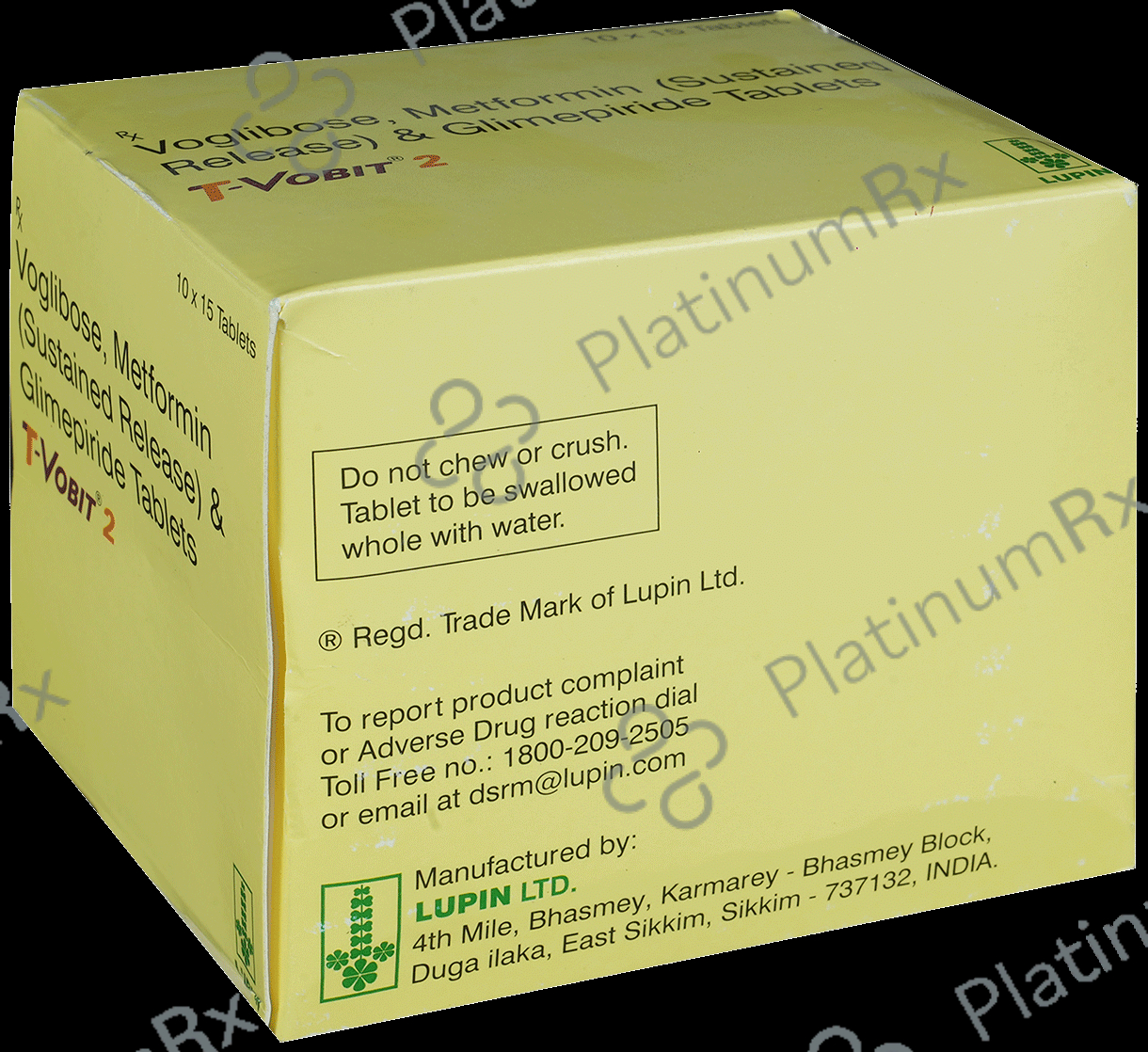 T Vobit 2 2/500/0.2mg Tablet SR 15s