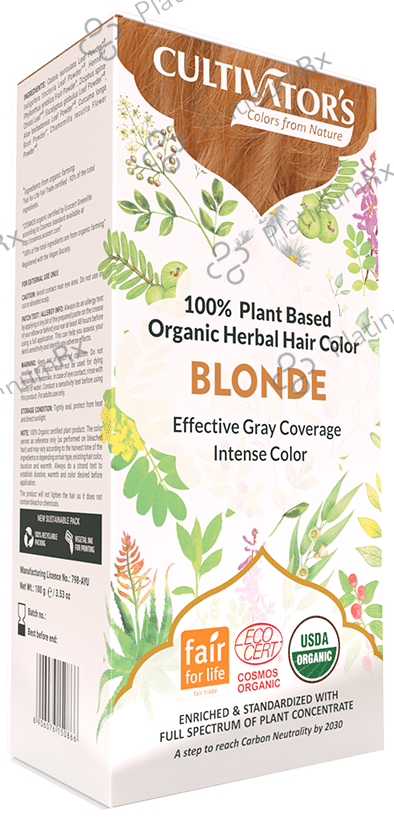 Cultivator's Organic Herbal Hair Color Blonde