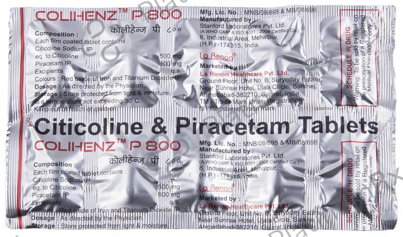 Colihenz P 500/800mg Tablet 10s