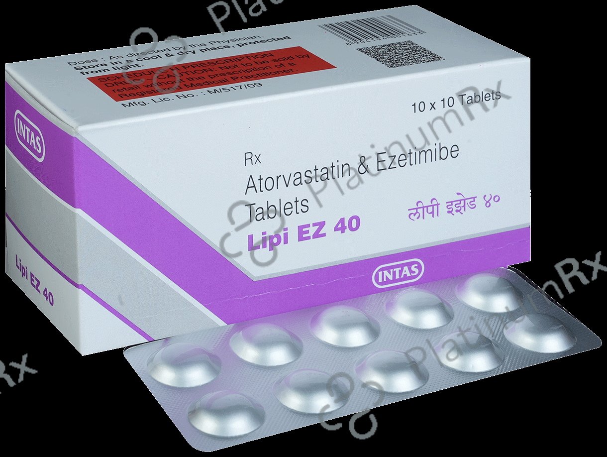 Lipi EZ 40/10mg Tablet 10s