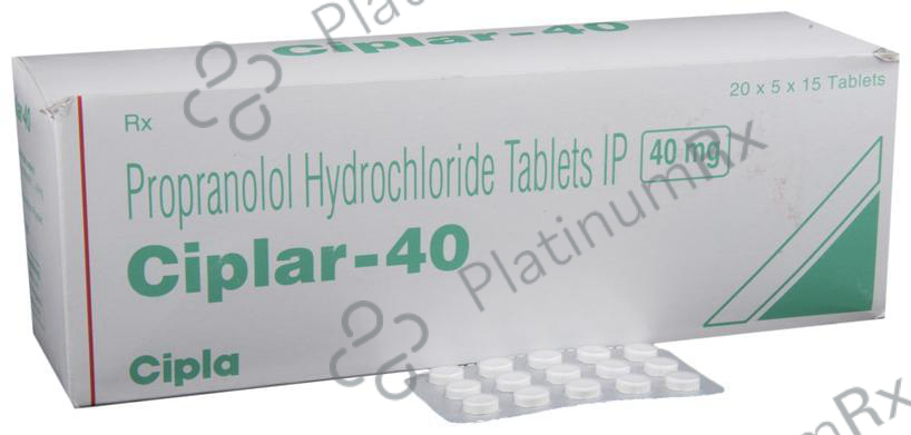 Ciplar 40mg Tablet 15s