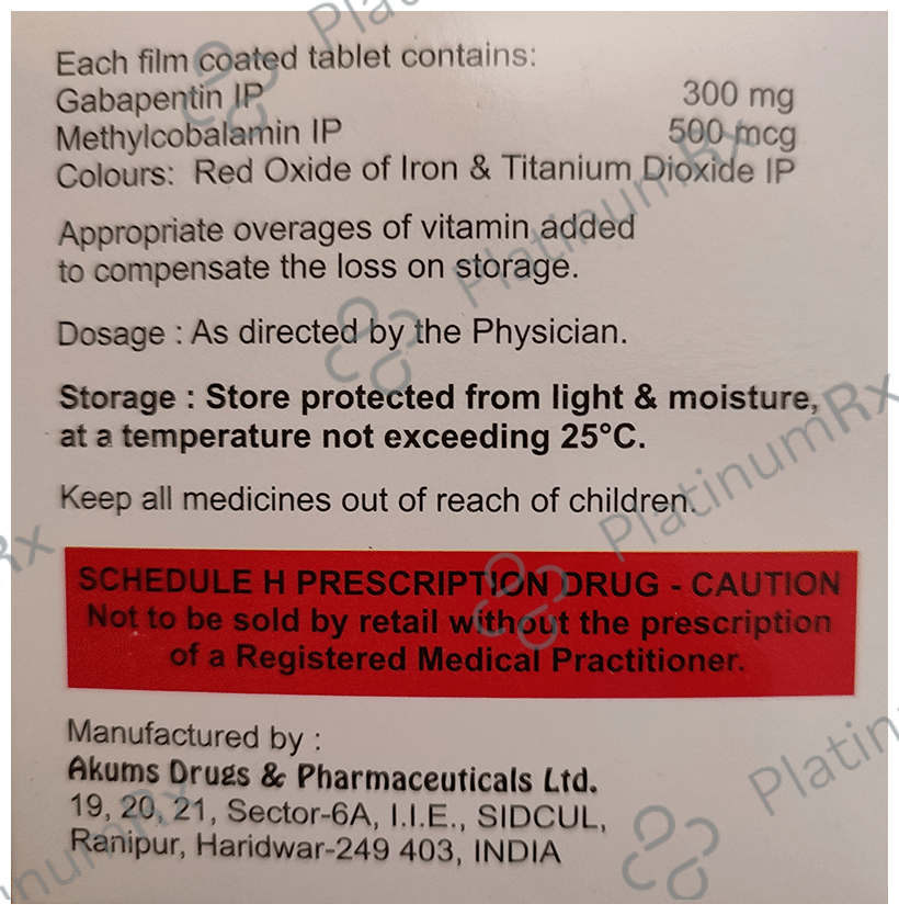 Gabacrine M Tablet