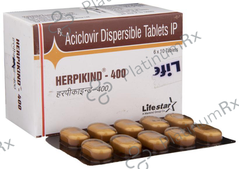 Herpikind DT 400mg Tablet 10s