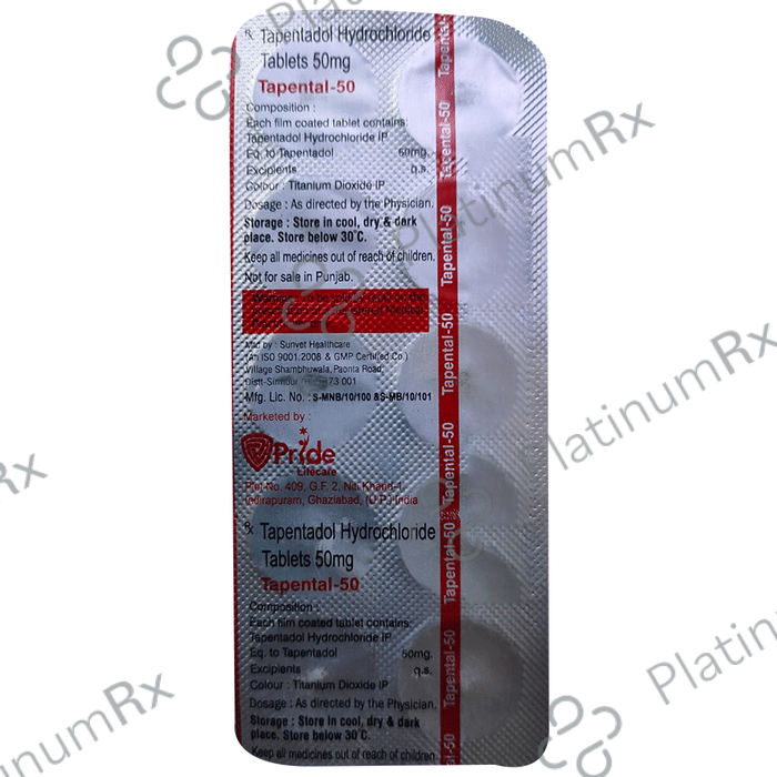 Tapental 50 Tablet