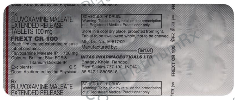 Frext CR 100mg Tablet 10s