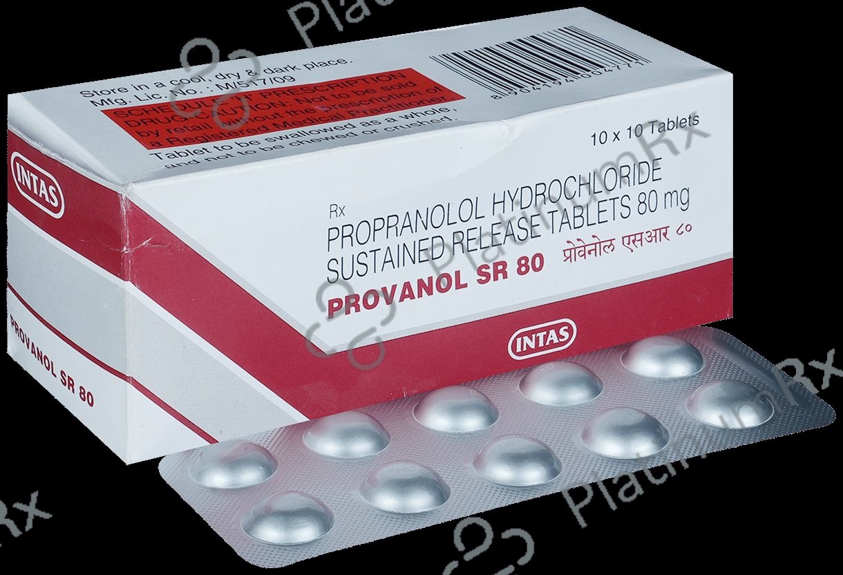 Provanol SR 80 Tablet