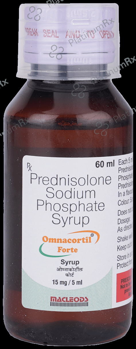 Omnacortil Forte 15mg Syrup 60ml