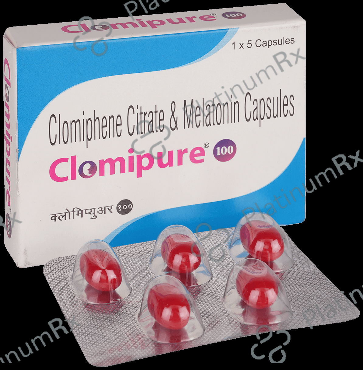 Clomipure 100/3mg Capsule 5s