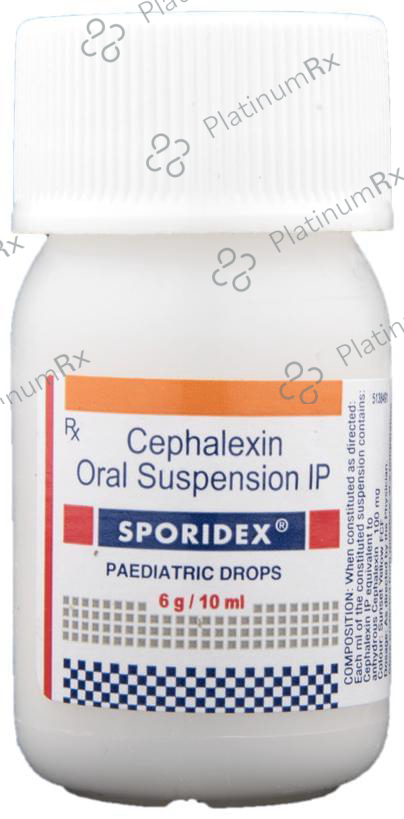 Sporidex 100mg Paediatric Drop 10ml