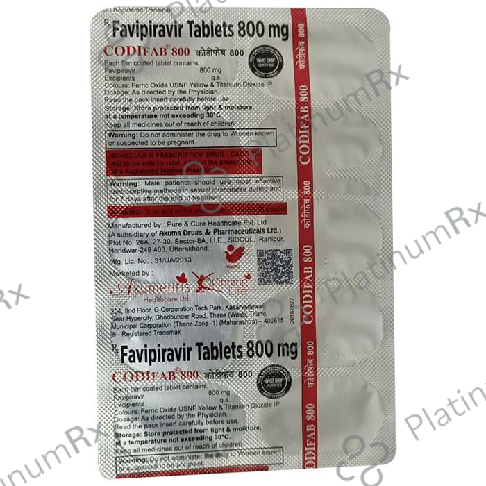 Codifab 800 Tablet
