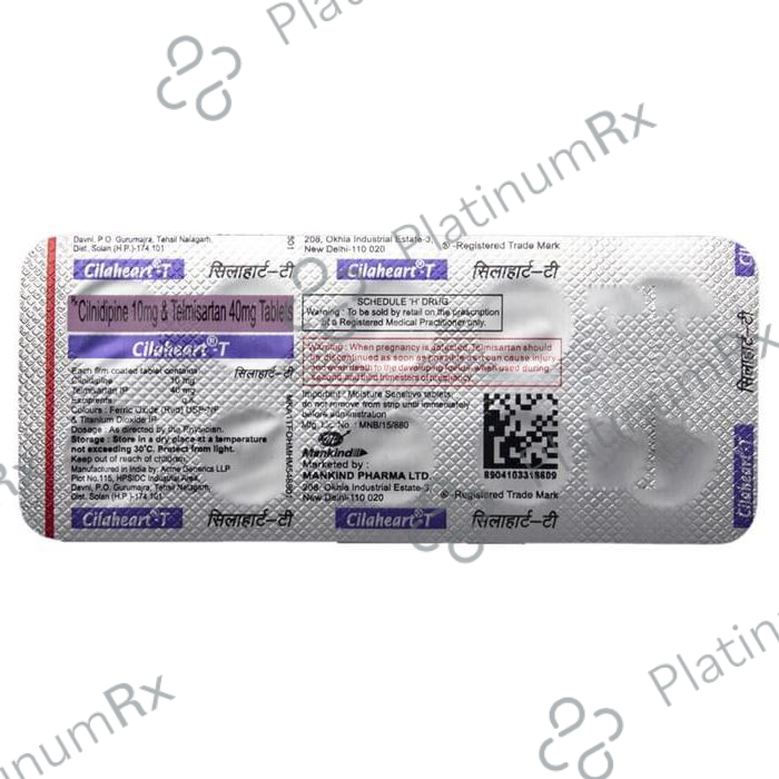 Cilaheart-T Tablet 10 Tablet