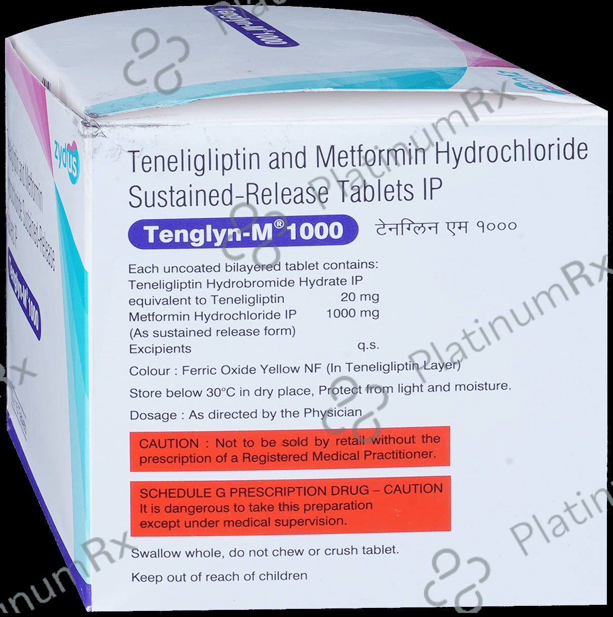 Tenglyn M 1000/20mg Tablet SR 15s