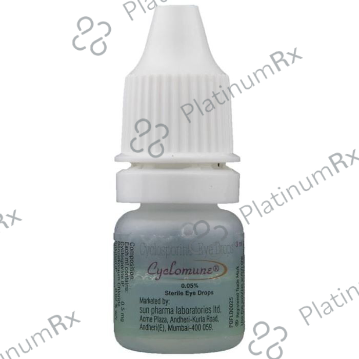 Cyclomune 0.05% Eye Drop 3ml