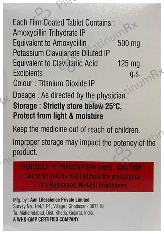 Astimox-CV 625 Tablet