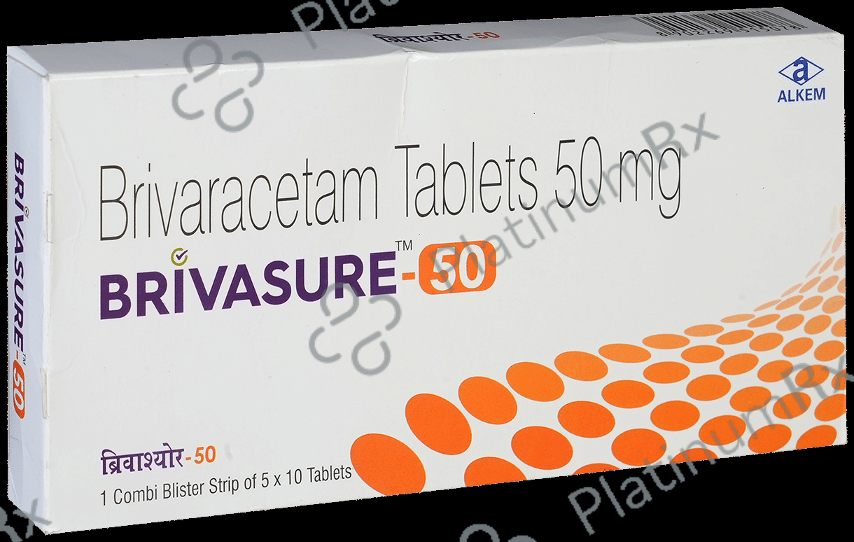 Brivasure 50mg Tablet 10s