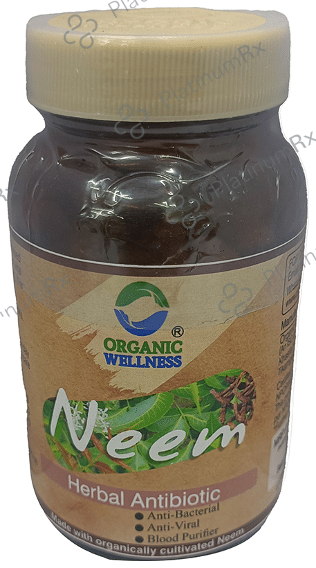 Organic Wellness Neem Herbal Antibiotic Capsule
