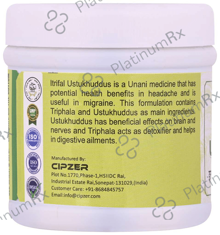 Cipzer Itrifal-E-Ustukhuddus