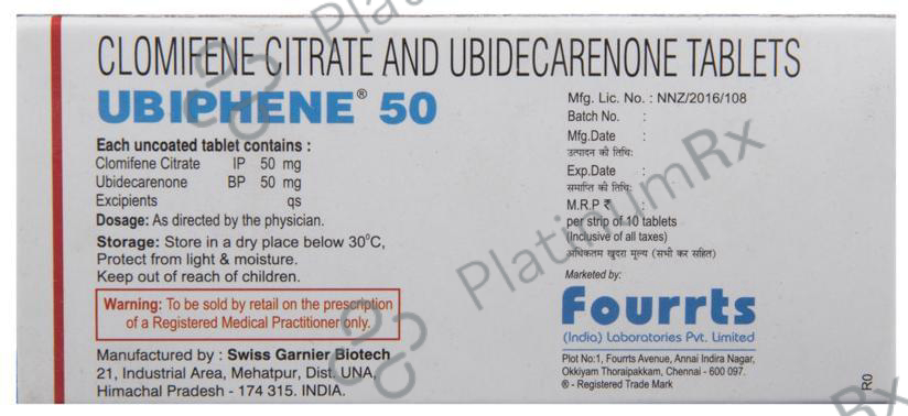 Ubiphene 50 Tablet