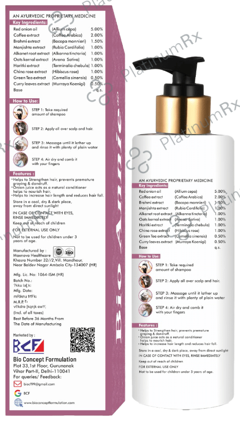 Bio Annie Onion Shampoo