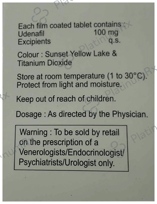 Udzire 100mg Tablet