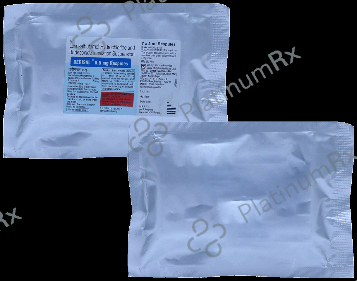 Derisal 2ml 0.5mg/1.25mg Respule 7s