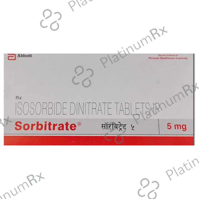 Sorbitrate 5mg Tablet 50s