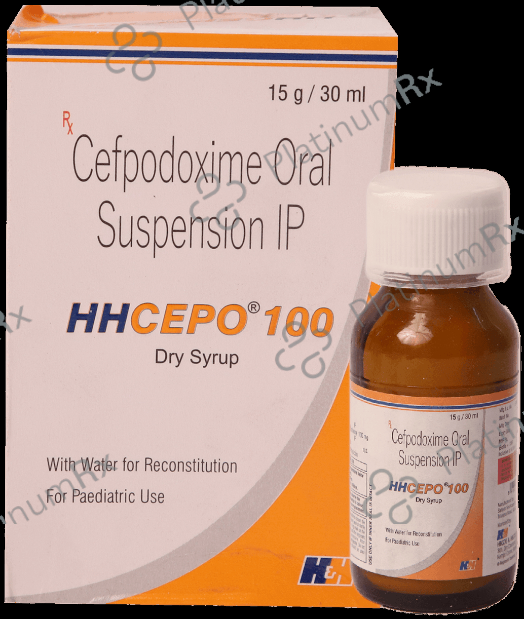 HHCepo 100mg Dry Syrup 30ml