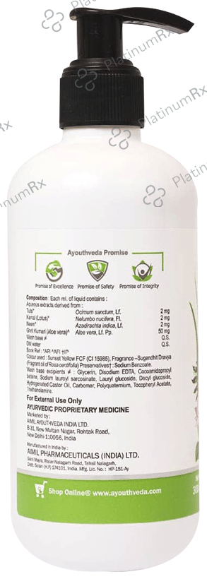 Ayouth Veda Deep Clean Gentle Hand Wash
