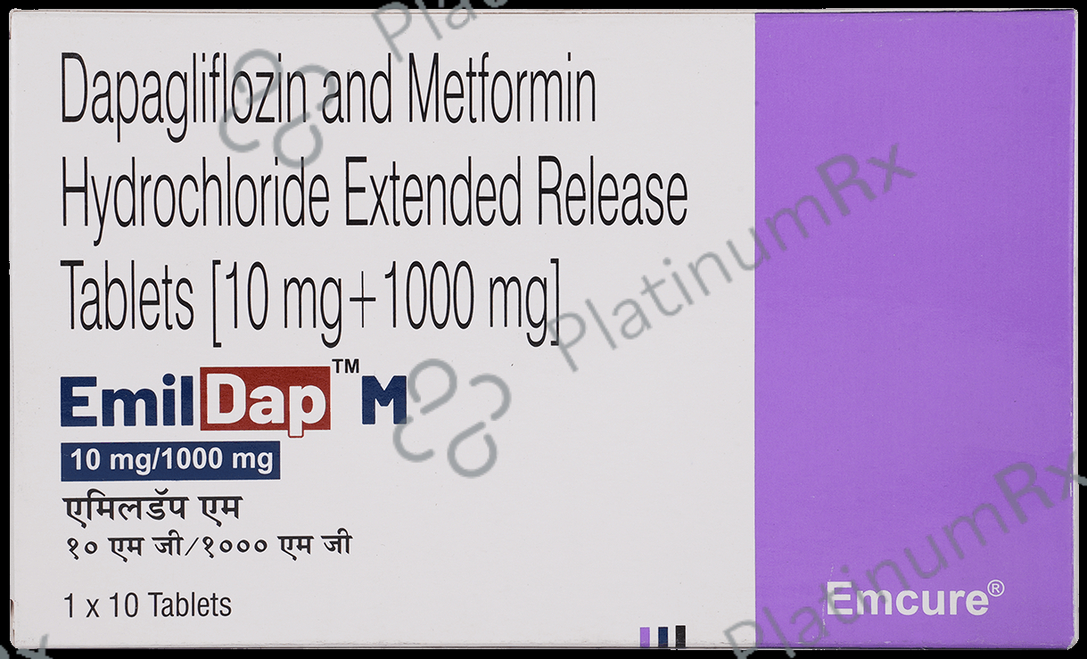 Emildap M Tablet ER 10/1000