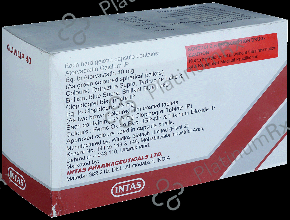 Clavilip 40 Capsule