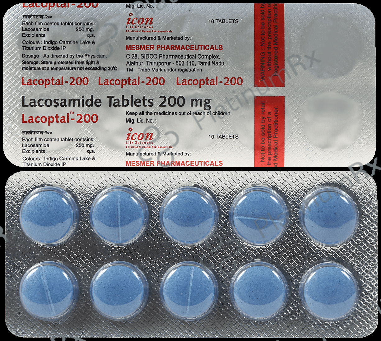 Lacoptal 200mg Tablet