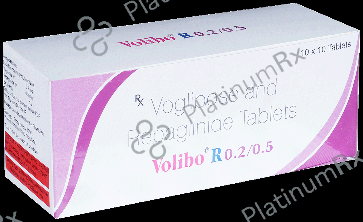 Volibo R 0.5/0.2mg Tablet 10s