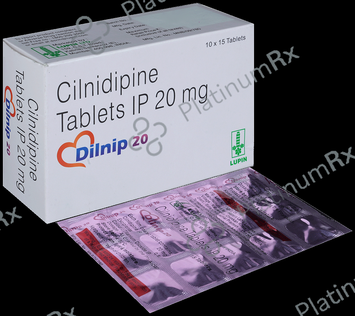 Dilnip 20mg Tablet 15s