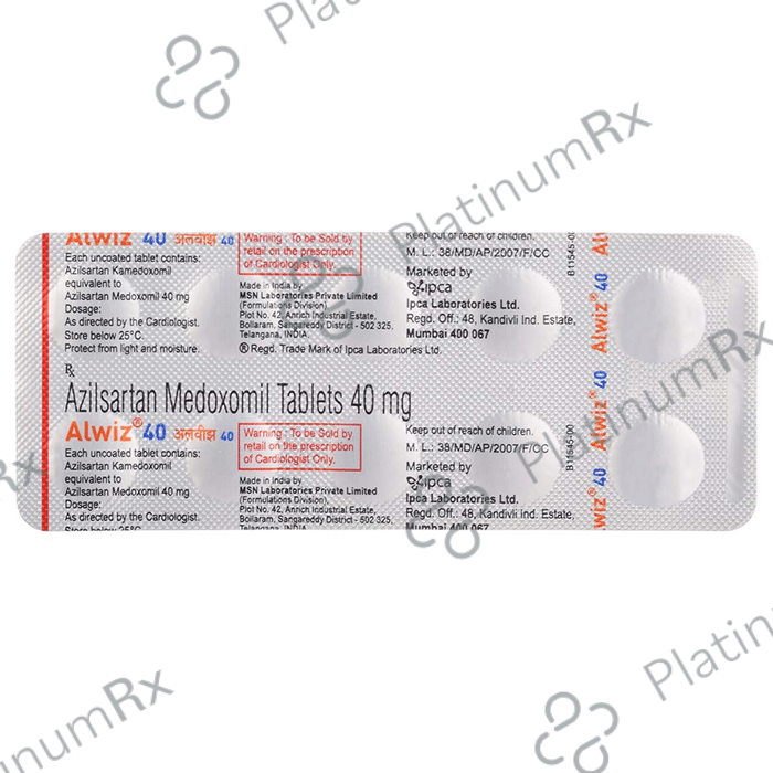 Alwiz 40mg Tablet 10s