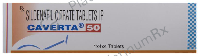 Caverta 50mg Tablet 4s
