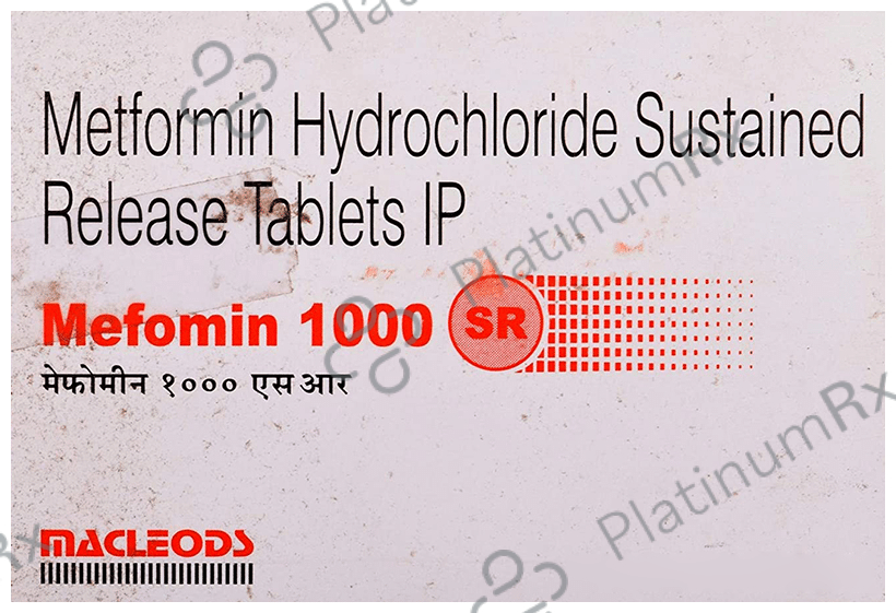 Mefomin 1000 SR Tablet