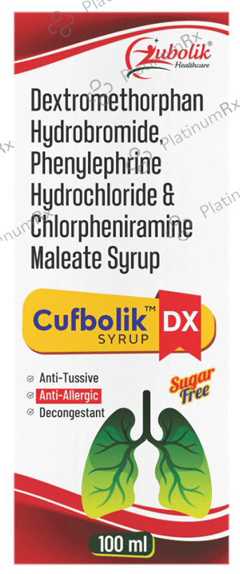 Cufbolik DX Syrup Sugar Free