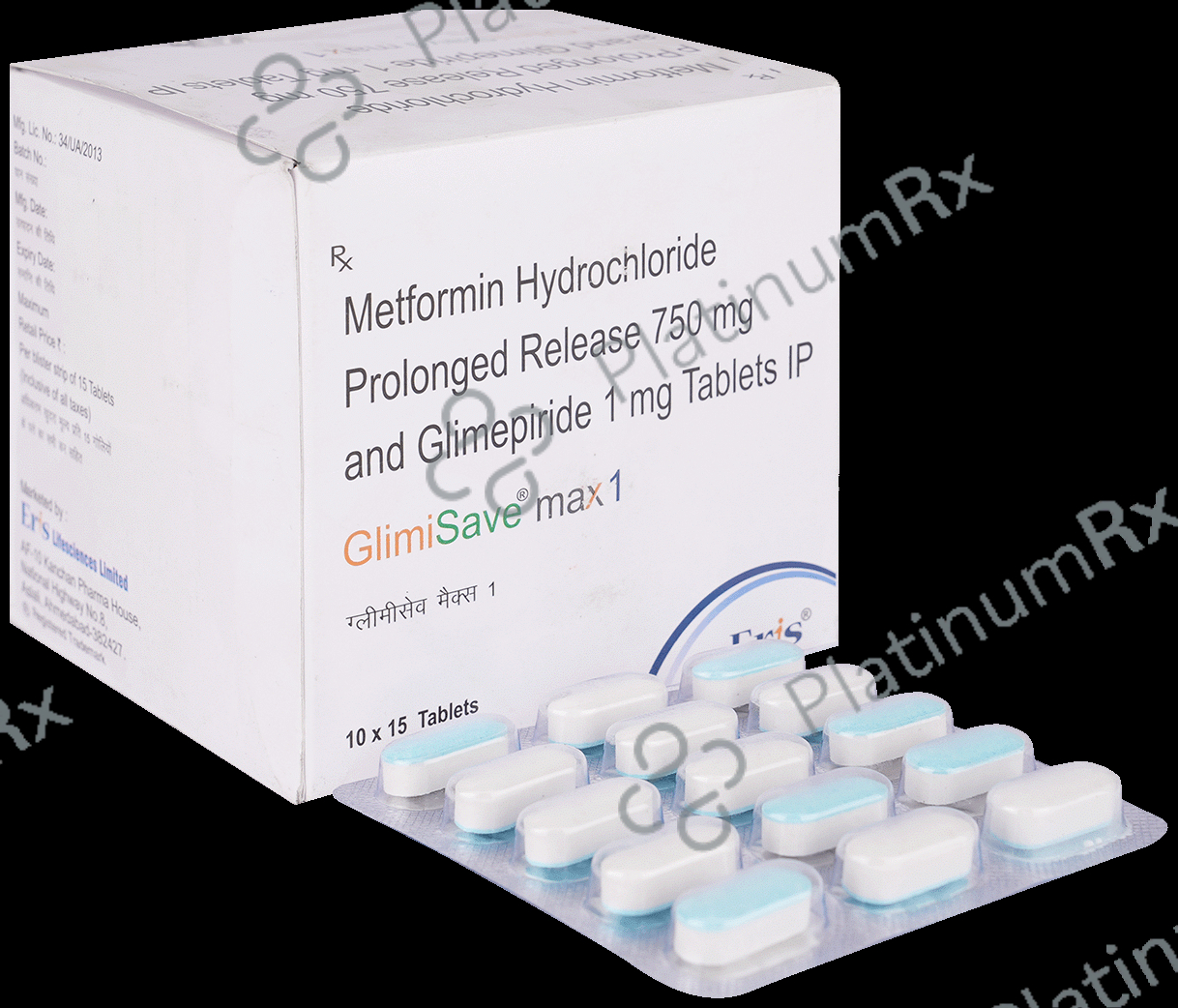 Glimisave Max 1/750mg Tablet PR 15s