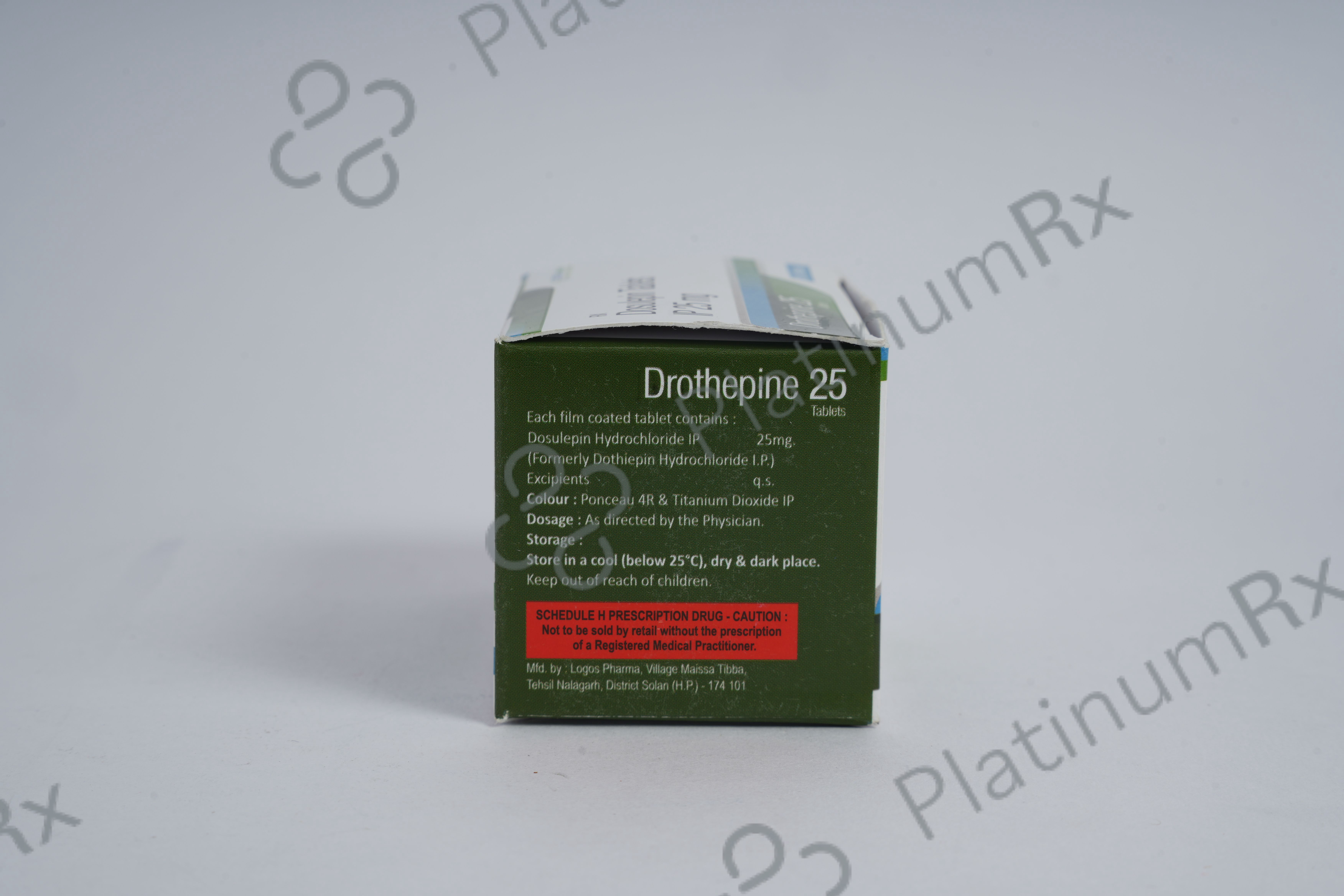 Drothepine 25mg Tablet 15s