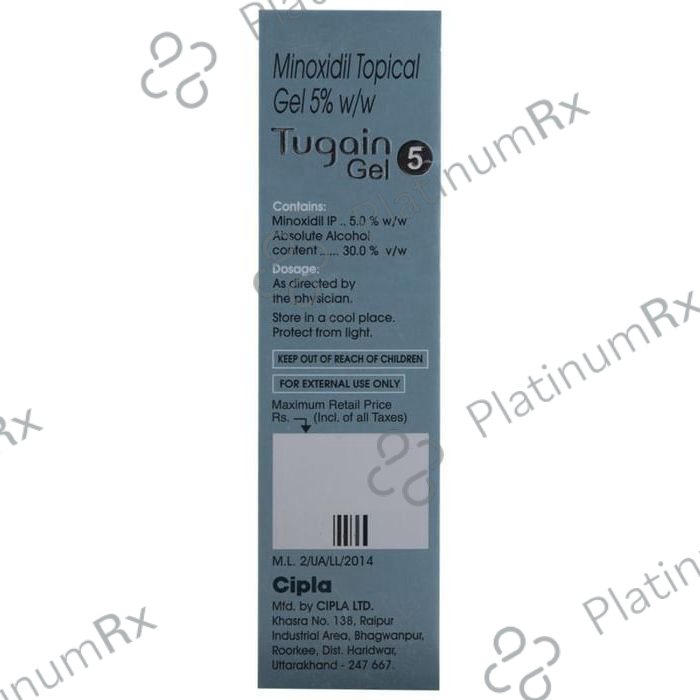 Tugain 5% Gel 60gm