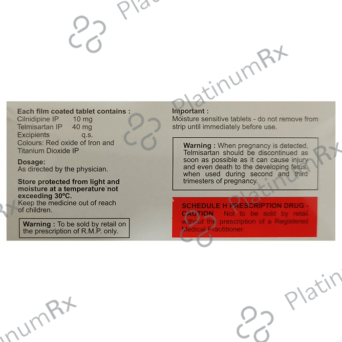 Cetanil T 10/40mg Tablet 15s