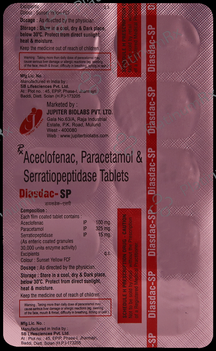 Diasdac SP Tablet