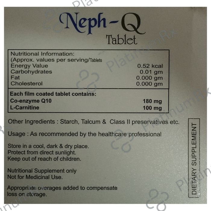 Neph-Q Tablet