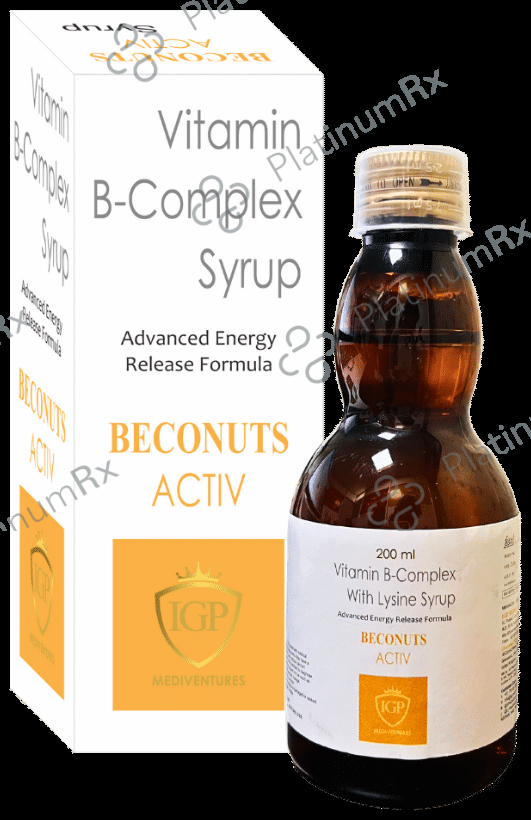 IGP Mediventures Beconuts Activ Vitamin Syrup